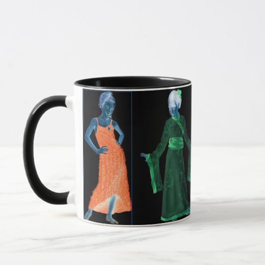 Koffie aan mok (Links)