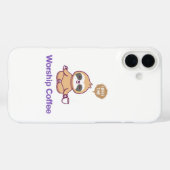 Koffie aanbidden - iPhone 16 Plus Case-Mate iPhone Case (Achterkant (horizontaal))