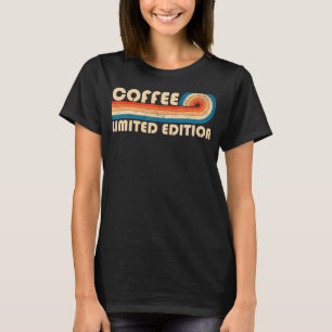 KOFFIE Achternaam Retro Vintage 80s 90s Verjaardag T-shirt