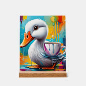 Koffie Acryl Bord (Voorkant)