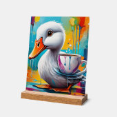 Koffie Acryl Bord (Hoek)