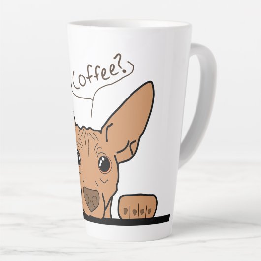 Koffie? AHT-Mok Latte Mok (Rechterhoek)