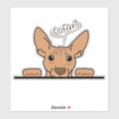 Koffie? AHT VinylSticker Sticker (Vel)