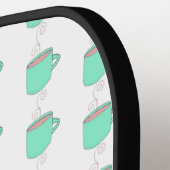 Koffie alsjeblieft Pickleball Paddle (Links Detail)