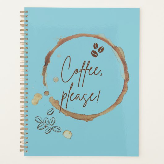 Koffie alsjeblieft planner (Voorkant)