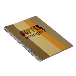 Koffie Amiright? Notitieboek