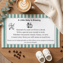 Koffie Baby Is Brew Moderne Baby Shower