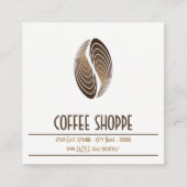 Koffie Bean Strata Stempel Kaart (Voorkant)