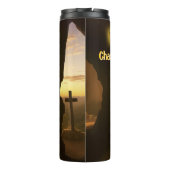 Koffie begint, Jezus gaat door Thermosbeker (Achterkant)