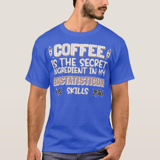 Koffie Biostatisticus T-shirt