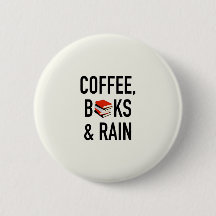 Koffie, boeken en regen