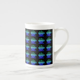 Koffie Break Blue Porselein Kop