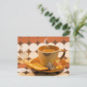 koffie briefkaart (Staand voorkant)