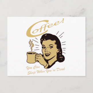 Koffie Briefkaart