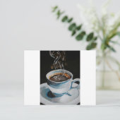 Koffie Briefkaart (Staand voorkant)
