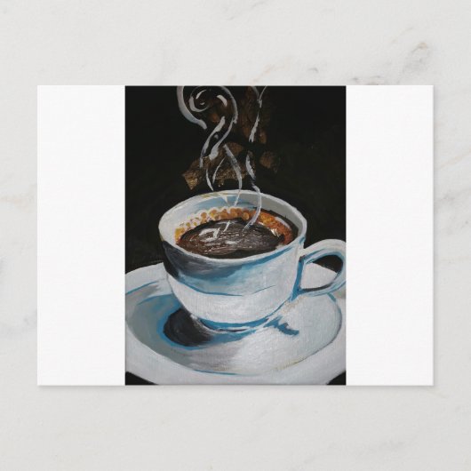 Koffie Briefkaart (Voorkant)