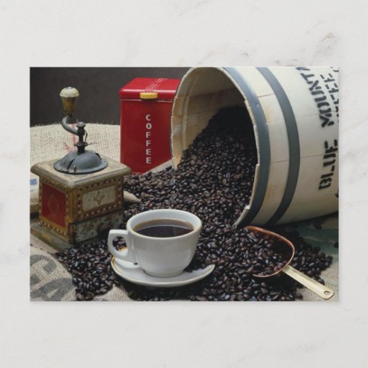 Koffie Briefkaart (Voorkant)