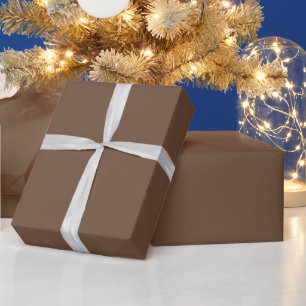 Koffie Bruin Stevige Kleur Cadeaupapier