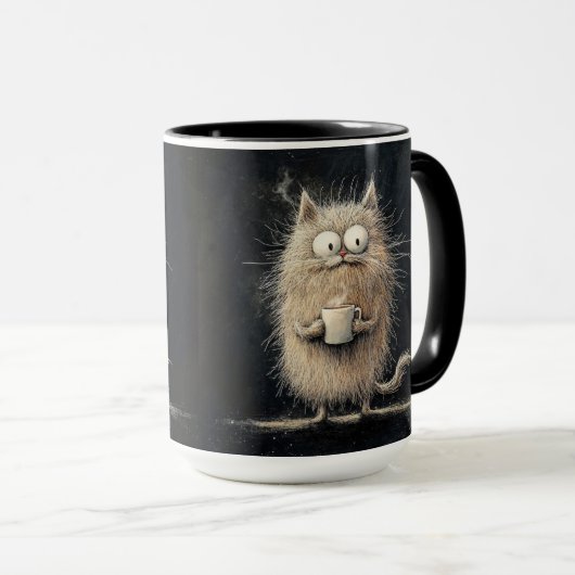 Koffie Buzz Kat Mok (Voorkant rechts)