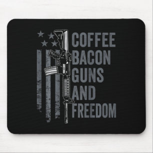 Koffie Bycon Guns En Vrijheid - Bbq Grill Pro Gun Muismat