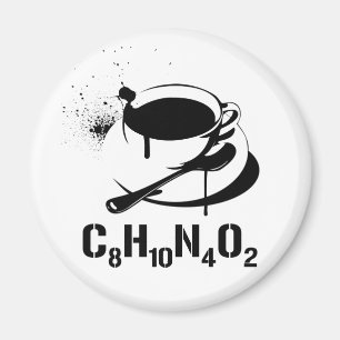 Koffie C8H10N4O2 Magneet