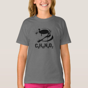 Koffie C8H10N4O2 T-shirt