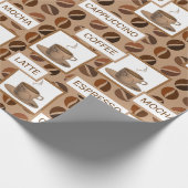 Koffie Cadeaupapier (Hoek)