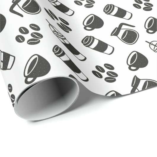 Koffie Cadeaupapier (Rol Hoek)