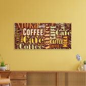 Koffie Canvas Afdruk (Insitu (Woonkamer))