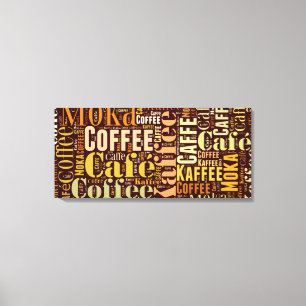 Koffie Canvas Afdruk