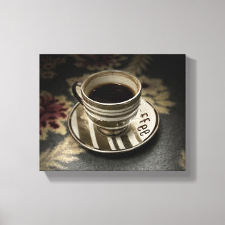 Koffie Canvas Afdruk