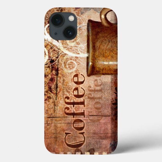 Koffie Case-Mate iPhone Case (Achterkant)