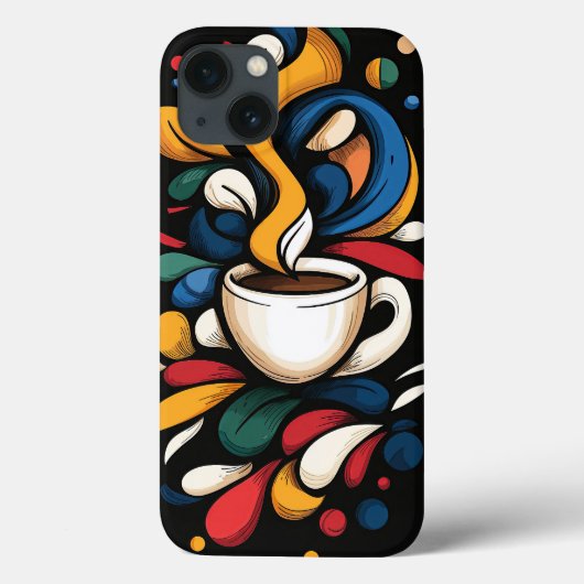 Koffie Case-Mate iPhone Case (Achterkant)