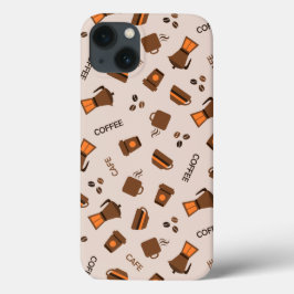 Koffie iPhone 13 Hoesje