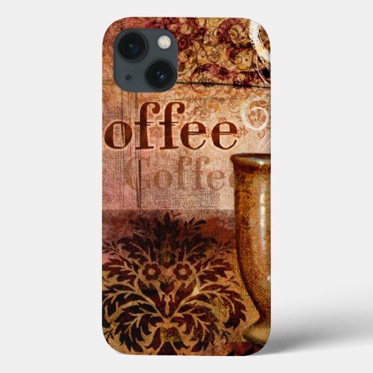 Koffie Case-Mate iPhone Case (Achterkant)