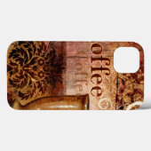 Koffie Case-Mate iPhone Case (Achterkant (horizontaal))