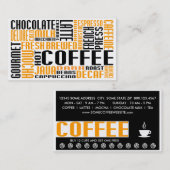 koffie (chitChat) Klantenkaartje (Voorkant / Achterkant)