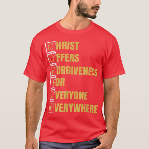 Koffie Christelijke Caffeine Lover getrouwe volger T-shirt