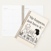 koffie citaat planner (Display)