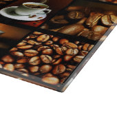 Koffie Collage 2 Snijplank (Hoek)