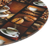 Koffie Collage 2 Snijplank (Hoek)
