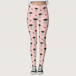 KOFFIE CUPS & BEANS LEGGINGS