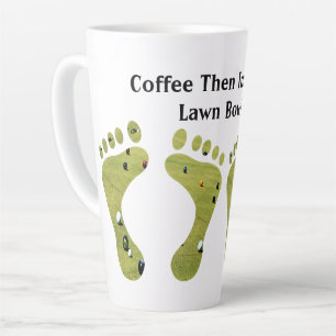 Koffie dan van naar de wandelaar, grappig latte mok