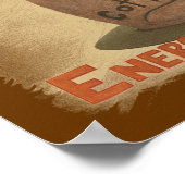 Koffie - de oorspronkelijke energie-Drink Poster (Hoek)