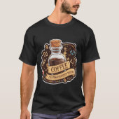Koffie De Potion van de Programmeur Grappige Ontwi T-shirt (Voorkant)