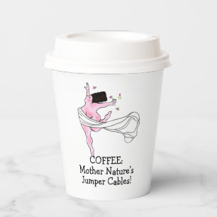 “Koffie: de startkabels van Moeder Natuur!” DIVA Papieren Bekers