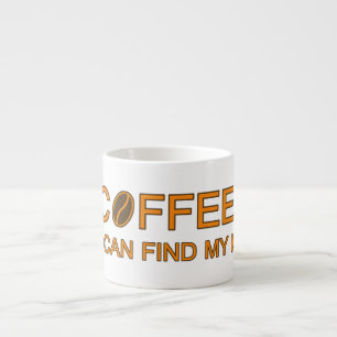 Koffie. Dus ik kan mijn gedachten vinden — koff Espresso Kop
