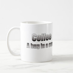 Koffie - Een knuffel in een beker Koffiemok