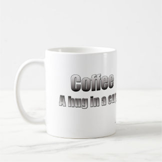 Koffie - Een knuffel in een beker Koffiemok