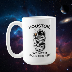 Koffie eerst, dan de ruimte koffiemok